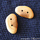 Set 2pcs Wooden buttons handmade 36 mm for sewing Knitting Needlework. Buttons. Workshop Art100Art. My Livemaster. Фото №5
