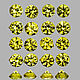 Заказать Сапфир IF-VVS жёлтый натуральный, круг, 1,5мм, 50шт. ILLUSION_STONES. Ярмарка Мастеров. . Заготовки для украшений Фото №3