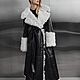 Дубленка long white тиградо лаковая кожа. Дубленки. YANA KRAFT BRAND. Ярмарка Мастеров.  Фото №12