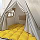 Заказать Детская палатка вигвам Бэтмен в наличии. Маргарита tipi_workshop. Ярмарка Мастеров. . Вигвам Фото №3