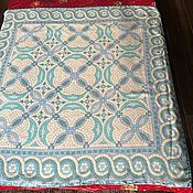 Винтаж handmade. Livemaster - original item Mosaic shawl, silk, Richard Allan, England. Handmade.