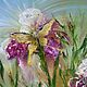  Abstract Rainbow Irises Butterfly. Pictures. sharaeva-elena. My Livemaster. Фото №4