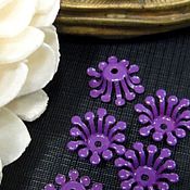 Материалы для творчества handmade. Livemaster - original item Beanie for beads art.8-33 with colored enamel, color - purple. Handmade.