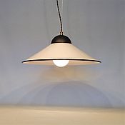Для дома и интерьера handmade. Livemaster - original item Chandelier with lampshade made of porcelain (with a diameter of 24, 33 or 45 cm). Handmade.