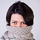 Knitted Snood, scarf, pipe, Scarves, St. Petersburg,  Фото №1