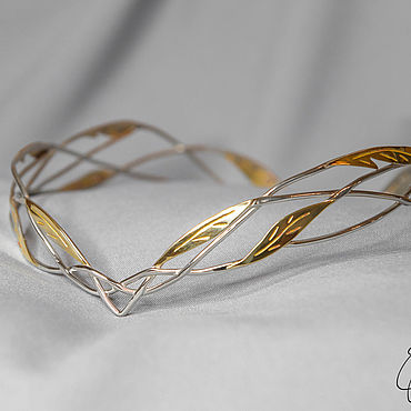 Украшения ручной работы. Ярмарка Мастеров - ручная работа Диадема Мэган. Handmade.