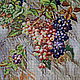 Set for embroidery with beads ' Grapes'. Embroidery kits. Beaded embroidery from Laura. Online shopping on My Livemaster.  Фото №2