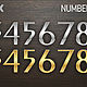 Цифры на дверь Number Line N-019. Номер на дверь. MetallBox. Ярмарка Мастеров.  Фото №6
