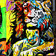 The lion painting 'The Way of the Leader'. Pictures. Alex Shirshov beautiful pictures (shirshovart). My Livemaster. Фото №5