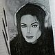  Michael Jackson Scream Майкл Джексон. Картины. Художник Алена Галайко. Интернет-магазин Ярмарка Мастеров.  Фото №2
