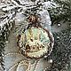 Елочное украшение «Морозное настроение», Новогодние сувениры, Москва,  Фото №1
