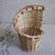 Wicker stand under glass Cutlery, pencils. Basket. Elena Shitova - basket weaving. Online shopping on My Livemaster.  Фото №2