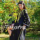Black Dress exclusive boho style Vita Kin Vyshyvanka. Dresses. 'Viva'. Online shopping on My Livemaster.  Фото №2