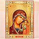 Kazan icon of the mother Of God (30h40cm), Icons, Moscow,  Фото №1