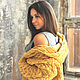 Пальто женское "Абрикосовый вкус". Пальто. KnitStyle Assorti077. Ярмарка Мастеров.  Фото №4