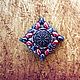 Brooch-pendant of the order of the 'Scarlet'. Brooches. Anastasiya Kozlova. Online shopping on My Livemaster.  Фото №2