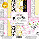 В наличии! Набор бумаги 30х30 Magnolia in bloom с фольгир. от ТМ ФД, Бумага для скрапбукинга, Зеленоград,  Фото №1