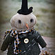 Snowman. Dolls. Irina Sayfiydinova (textileheart). My Livemaster. Фото №5