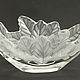 Винтаж: Ваза Compiegne Lalique стекло Франция [m14748], Кухонная утварь винтажная, Москва,  Фото №1