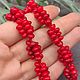 Beads / necklace natural red coral. Beads2. naturalkavni. My Livemaster. Фото №4