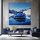 Картины для мужчин Chevrolet Corvette C06 Заказать картину в подарок. Картины. Картины маслом Сокровища Искусства. Ярмарка Мастеров.  Фото №9