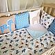 Заказать Бортики в детскую кроватку. COZY NEST. Ярмарка Мастеров. . Текстиль Фото №3