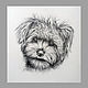 The Picture Of The Doggie. Pictures. tinaryART (tinaryART). Online shopping on My Livemaster.  Фото №2