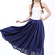 Linen skirt in boho style. Skirts. etnoart. Online shopping on My Livemaster.  Фото №2