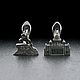 Серьги "Исаакиевский". Серьги классические. ArteryJewelryStore. Интернет-магазин Ярмарка Мастеров.  Фото №2