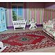 Комнаты в кукольном доме "Бирюза" (гостиная, детская). Мебель для кукол. Магазин подарков ШЕЛ. Ярмарка Мастеров.  Фото №5