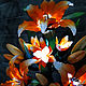 Bouquet-lamp of lilies ' Flaming flower'. Table lamps. Elena Krasilnikova. My Livemaster. Фото №5