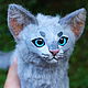 Коты Воители игрушка Синяя Звезда игрушка Кошка Портретный питомец. Мягкие игрушки. Уникальные игрушки от Джули. Ярмарка Мастеров.  Фото №4