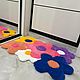  Flowers" – цветочная симфония в вашем интерьере!. Ковры для дома. Tufted_Rood. Интернет-магазин Ярмарка Мастеров.  Фото №2