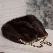 Сумки и аксессуары handmade. Livemaster - original item Mink handbag. Handbag made of fur. handbag made of mink.. Handmade.