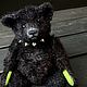 Заказать Мишка тедди чёрный. ROCK STAR BEARS. Ярмарка Мастеров. . Мишки Тедди Фото №3