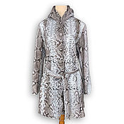 Одежда handmade. Livemaster - original item PRIMAVERA Python Women`s Raincoat. Handmade.