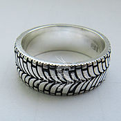 Украшения handmade. Livemaster - original item Ring: Silver ring tire. Handmade.