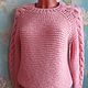 Order Sweater pink. Galina-Malina (galina-malina). Livemaster. . Sweaters Фото №3