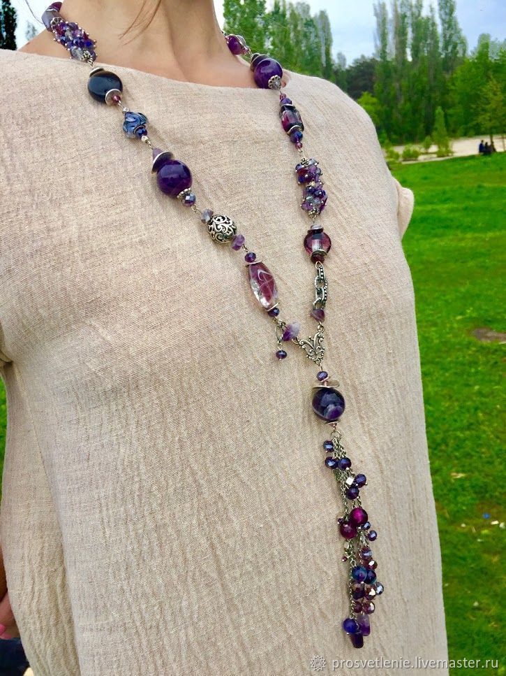 boho style necklace