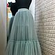 Юбка серая сталь. Юбки. NeoVintage Творческая мастерская (neovintagedress). Ярмарка Мастеров.  Фото №5