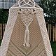 Подвесной шатер /кресло гамак/ кресло качели /садовое кресло/. Гамаки. Macrame-ot-mari-. Ярмарка Мастеров.  Фото №10