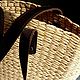 Заказать Сумка из соломки MITO. Японская коллекция. Ручная работа. HAPPY SEASON®  Ручное ткачество. Ярмарка Мастеров. . Сумка-шоппер Фото №3