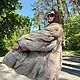 Пушистая шуба из натурального меха лисы с воротником. Шубы. Stylish mink. Ярмарка Мастеров.  Фото №8