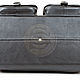 Leather travel bag Small black. Valise. Russian leather Guild. My Livemaster. Фото №4
