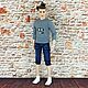 Заказать Лонгслив с принтом для Кена (Бендер Футурама) (Fashionista,  BMR1959). ShandollsFashion. Ярмарка Мастеров. . Одежда для кукол Фото №3
