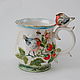 A copy of the product Mug with Raspberry and robin decor. Mugs and cups. Mila. My Livemaster. Фото №6