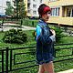 Заказать Джинсовка с ручной росписью "Город Поп арт". Ирина (dneproart). Ярмарка Мастеров. . Куртки Фото №3