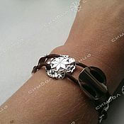 Русский стиль handmade. Livemaster - original item Bracelet Stone. Handmade.