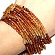 Гессонит 2-5мм нить 37см. Бусины. Beads. Ярмарка Мастеров.  Фото №6