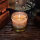 Soy candle in a jar with a floral pattern. Candles. CandesPhoenix. My Livemaster. Фото №5